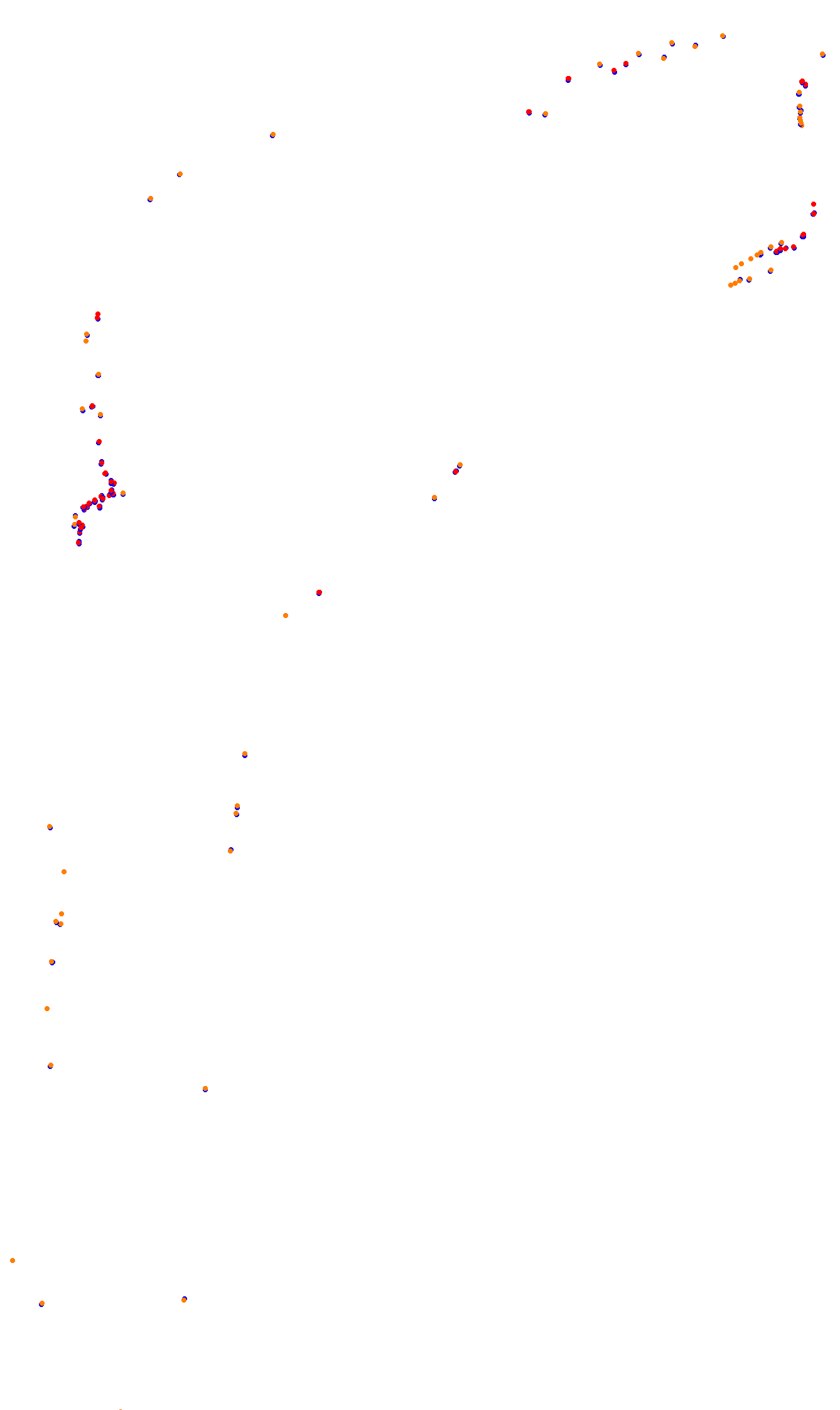 Monza collisions