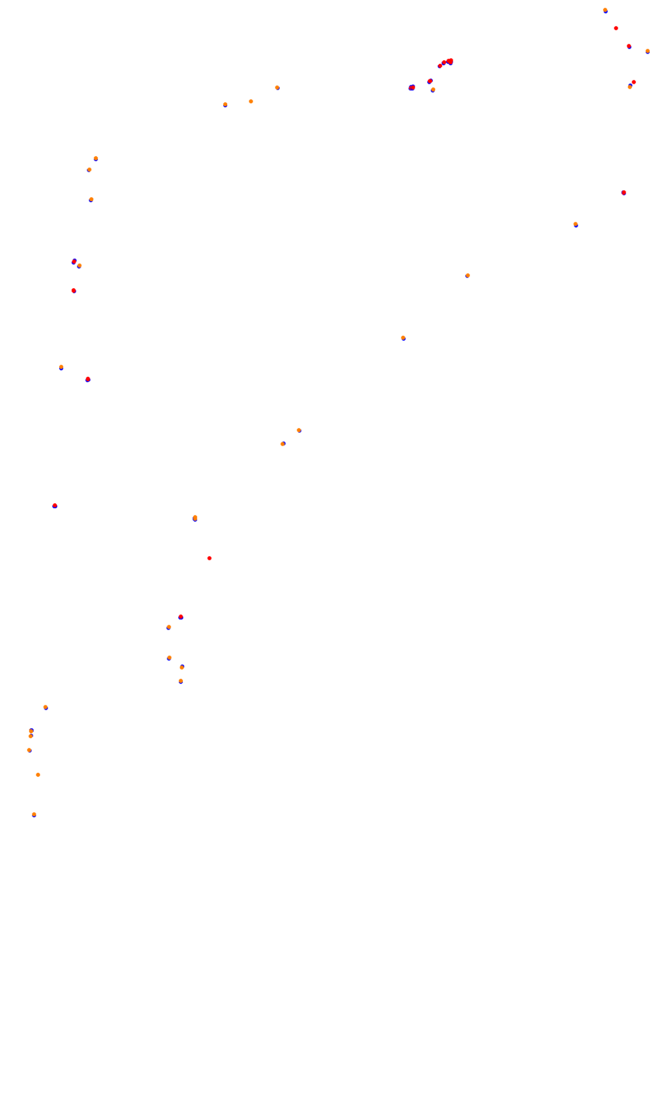 Monza collisions