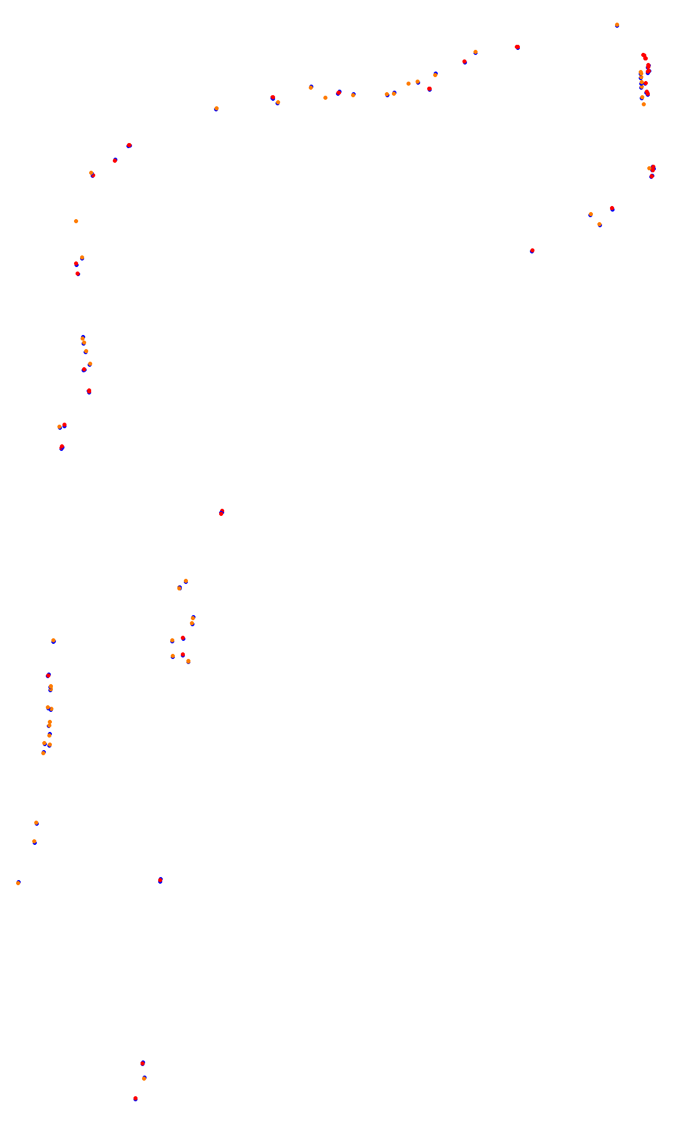 Monza collisions