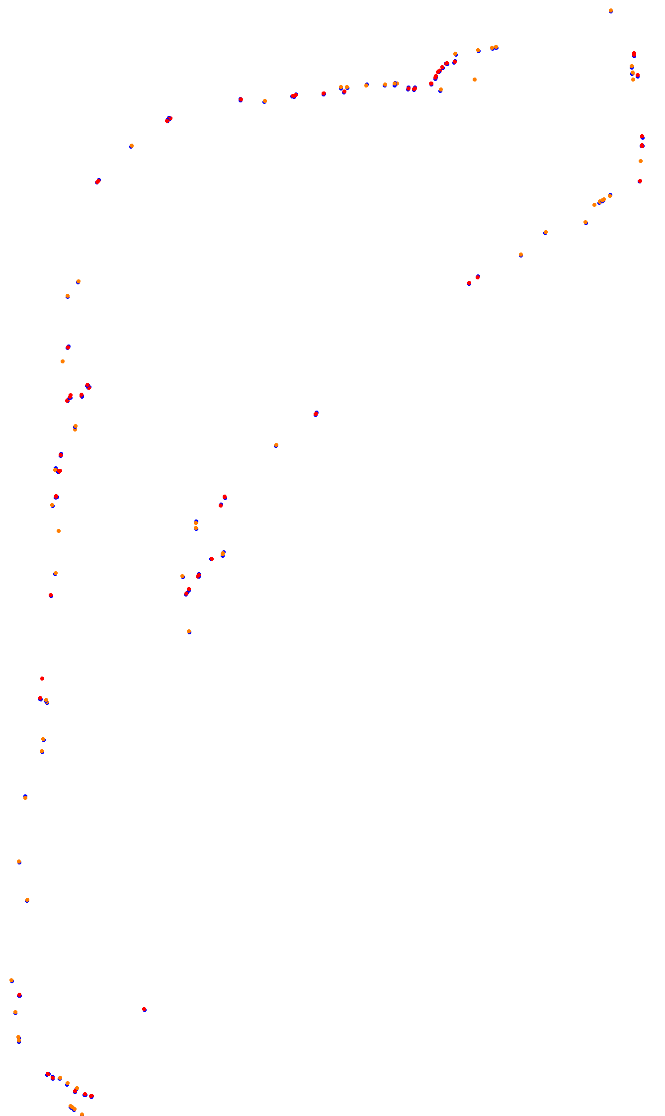 Monza collisions