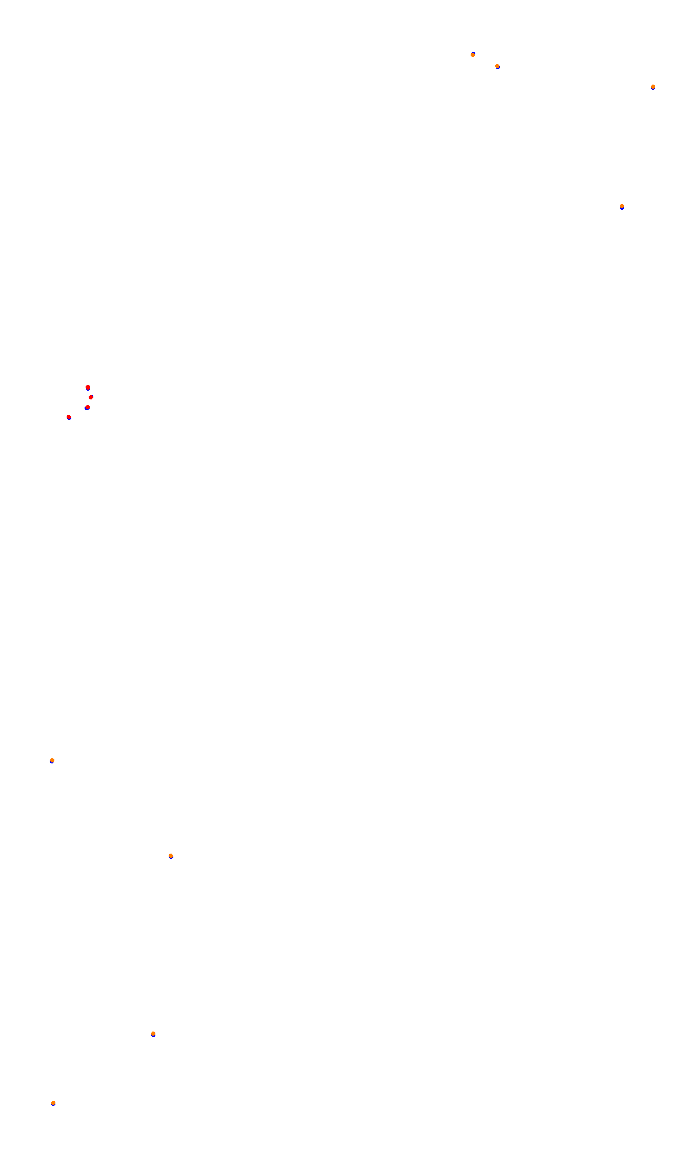 Monza collisions