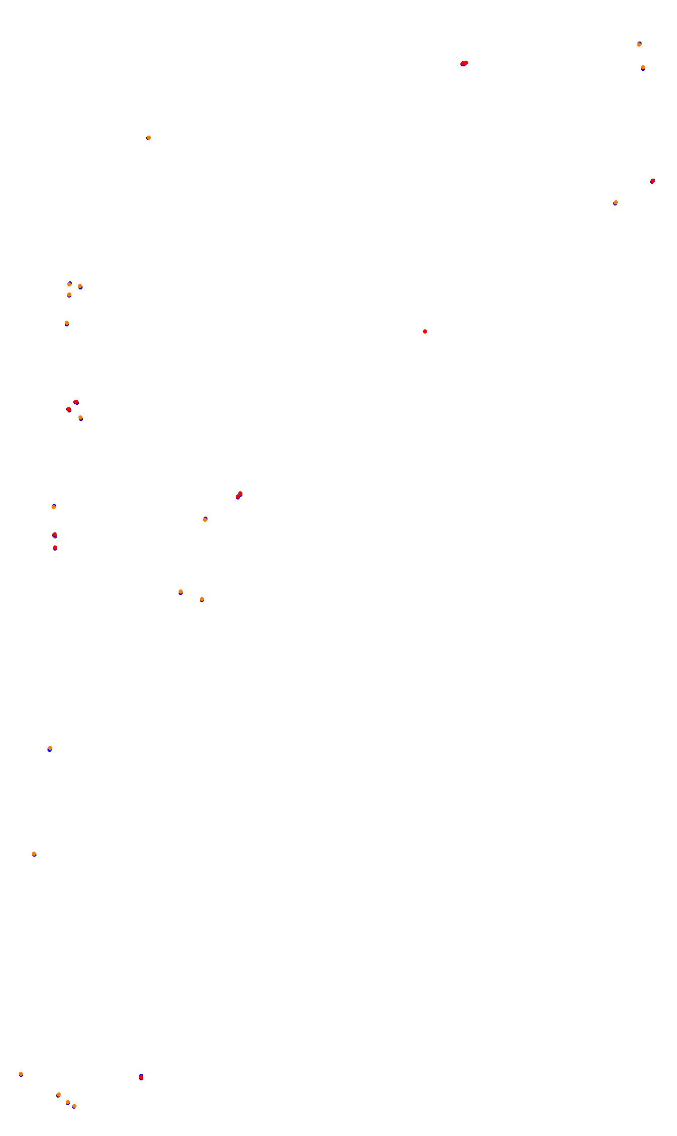 Monza collisions