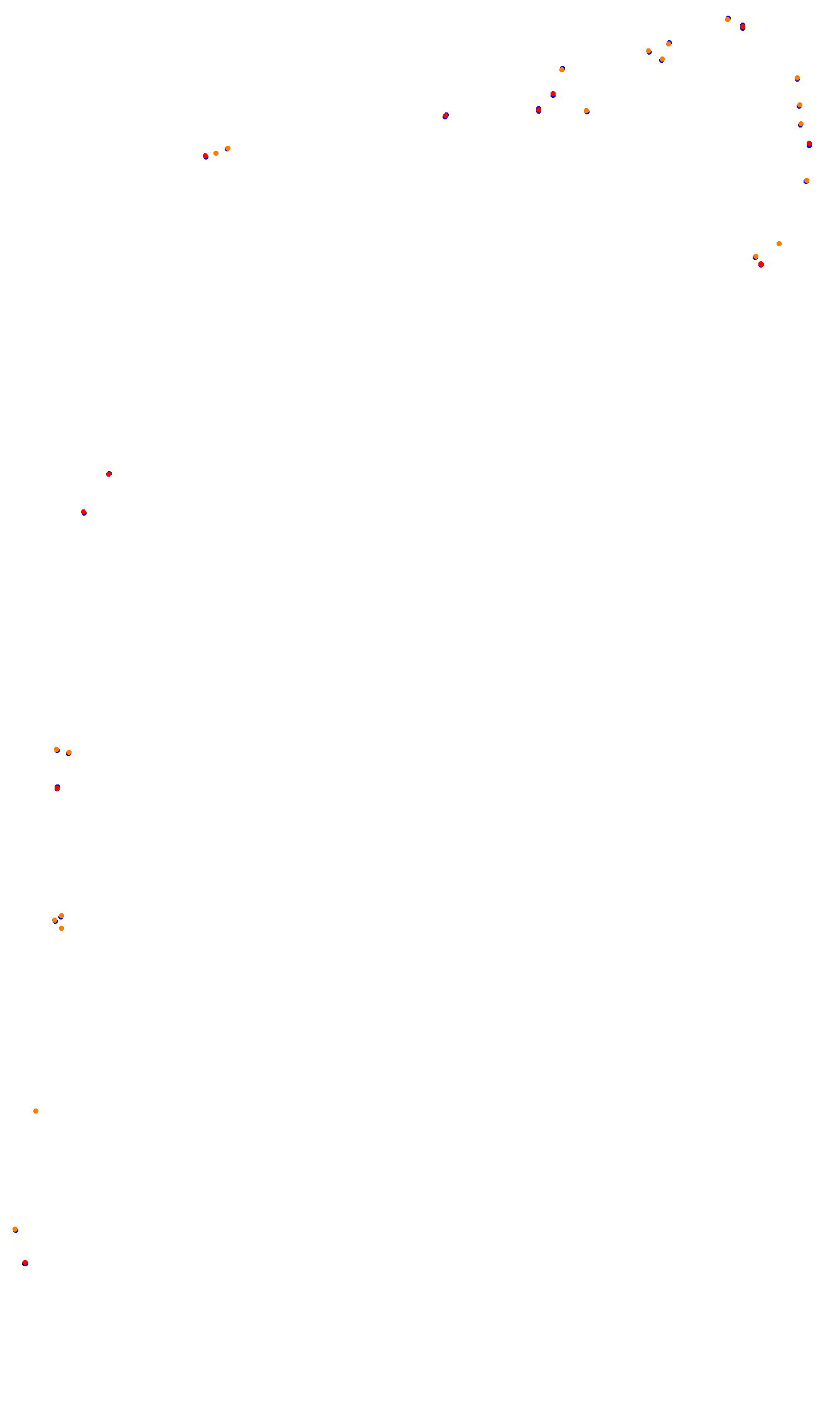 Monza collisions