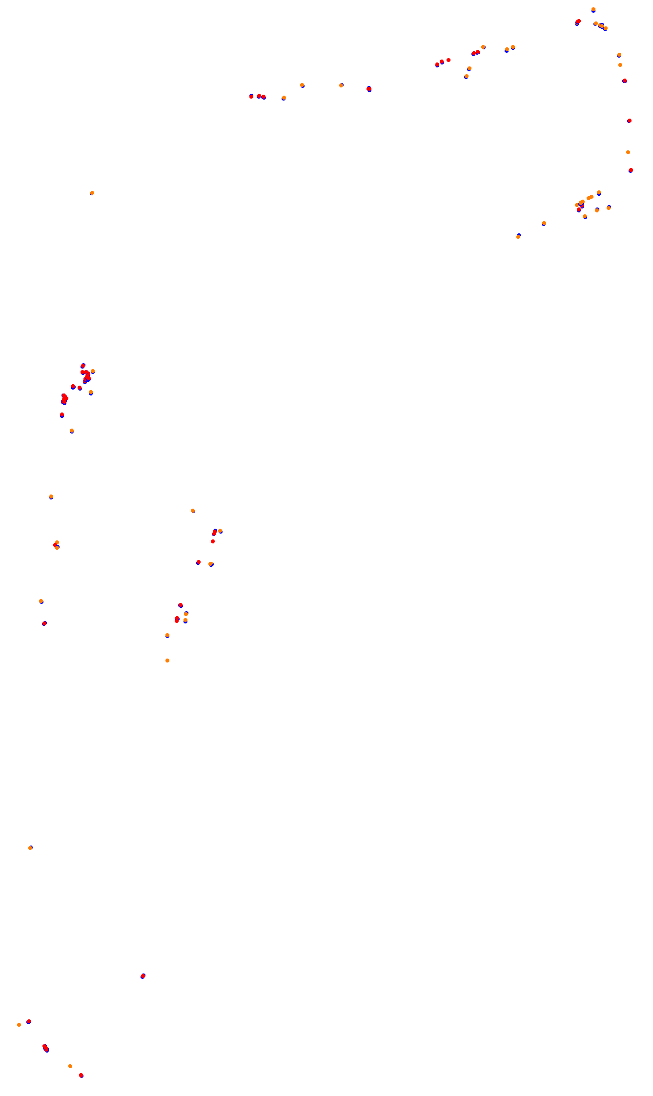 Monza collisions