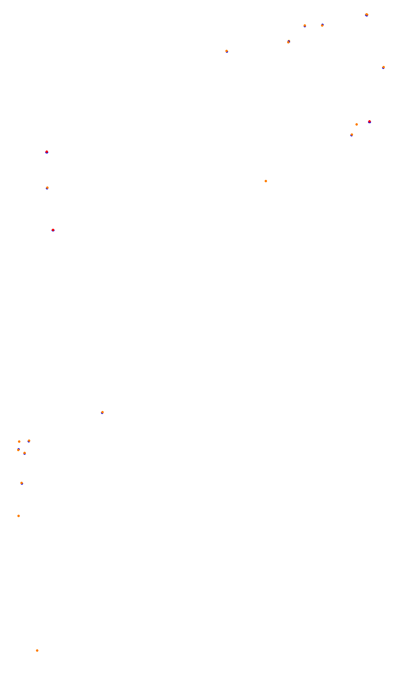 Monza collisions