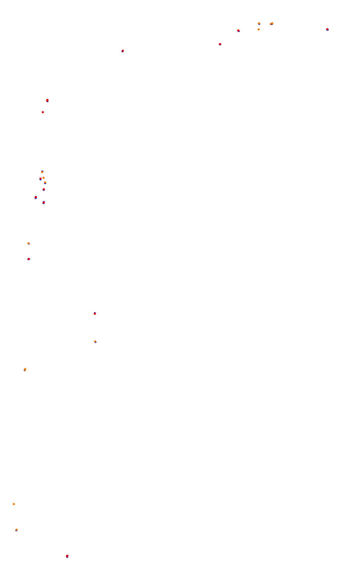 Monza collisions