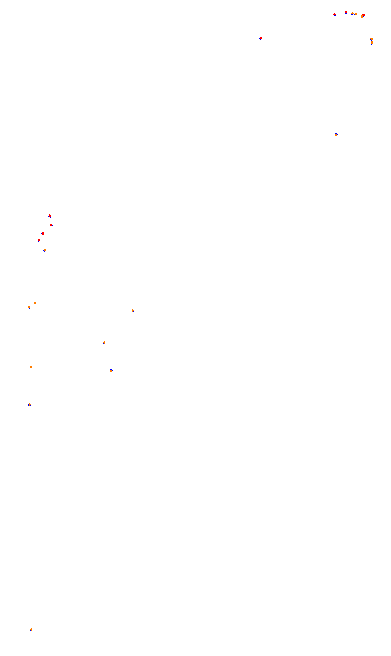 Monza collisions