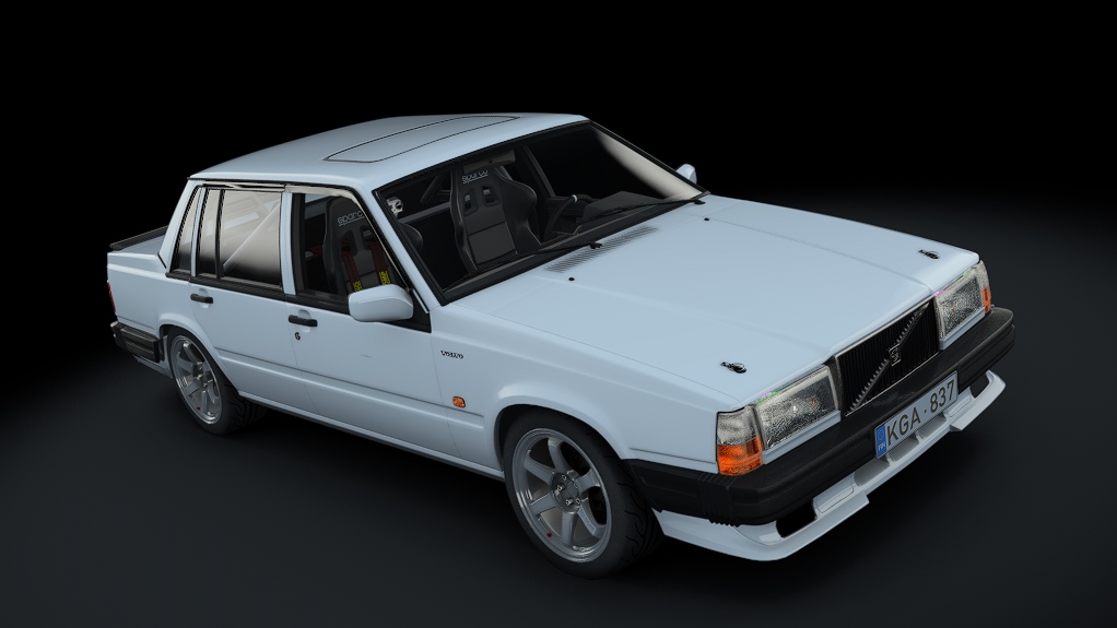 Volvo 740 | Hugo, skin Volvo_White