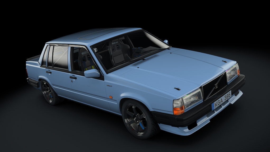 Volvo 740 | Hugo, skin volvoblue