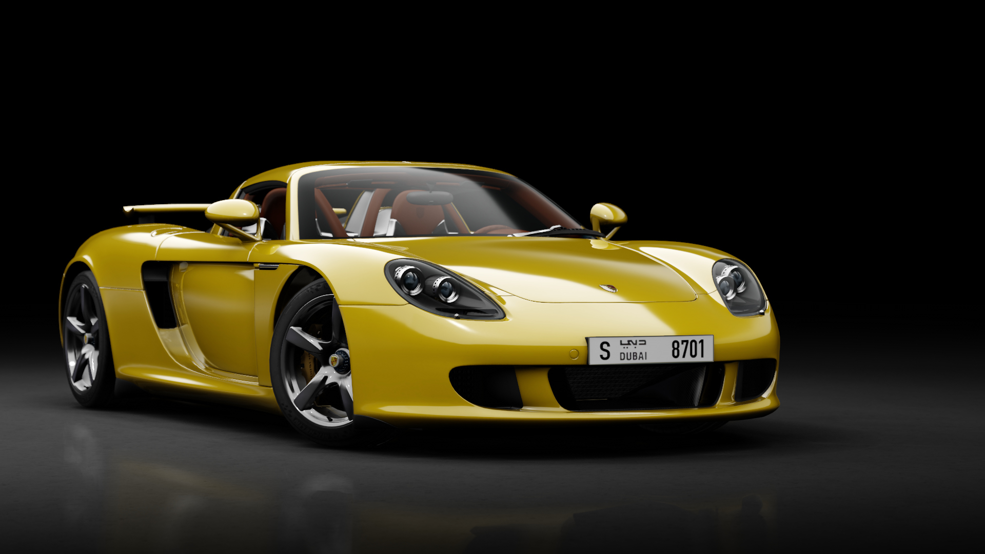 Porsche Carrera GT, skin 02_Signal_Yellow