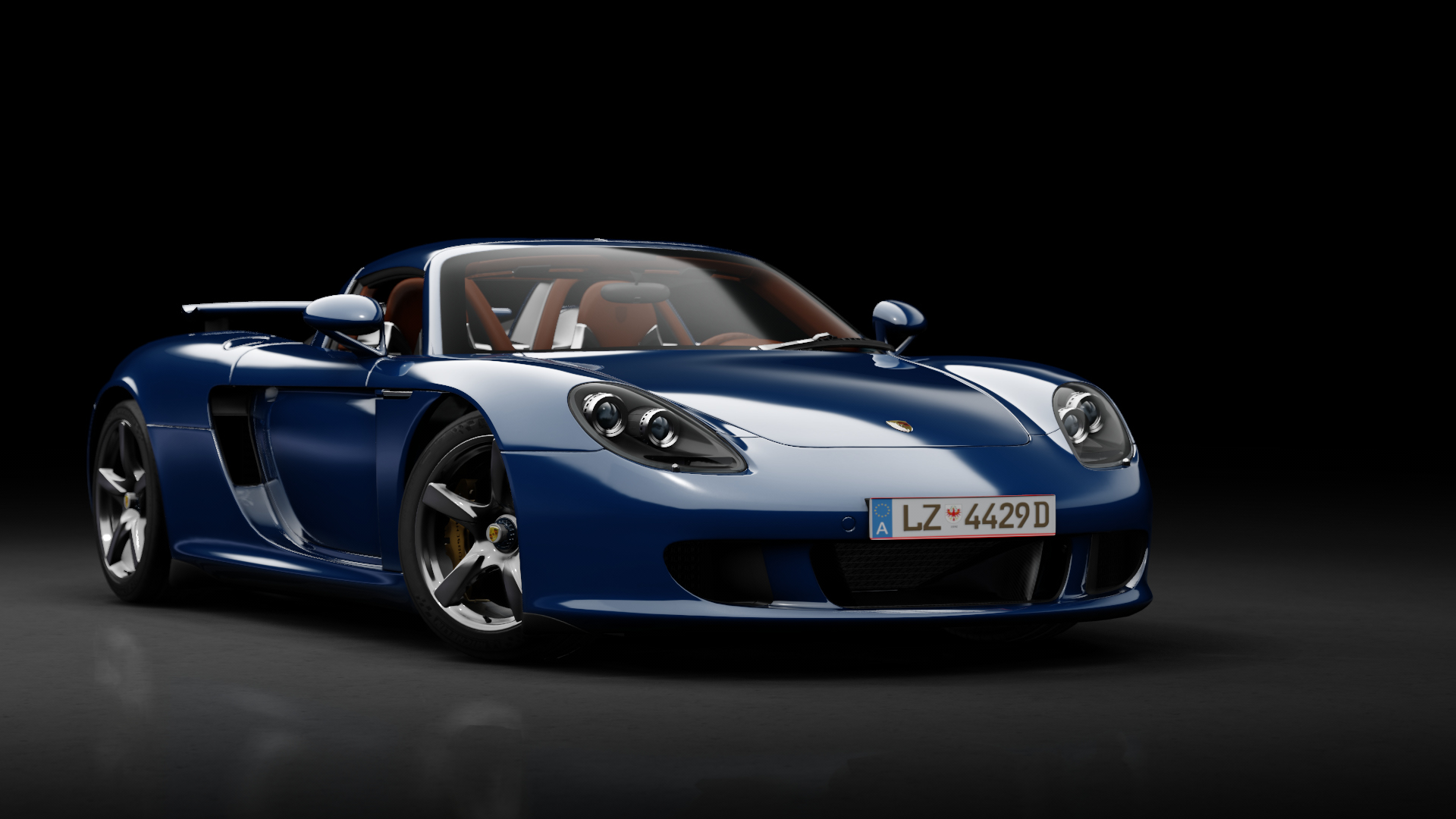 Porsche Carrera GT, skin 03_Blue_Mirabeau_Metallic