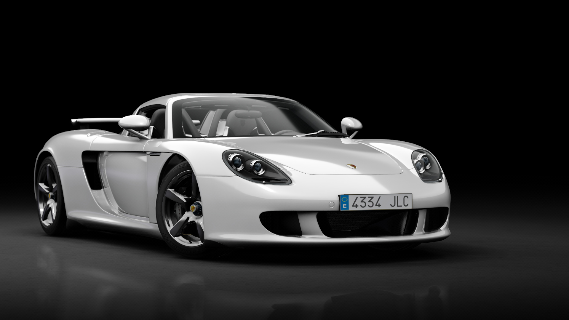 Porsche Carrera GT, skin itsDraik_Grand_Prix_White