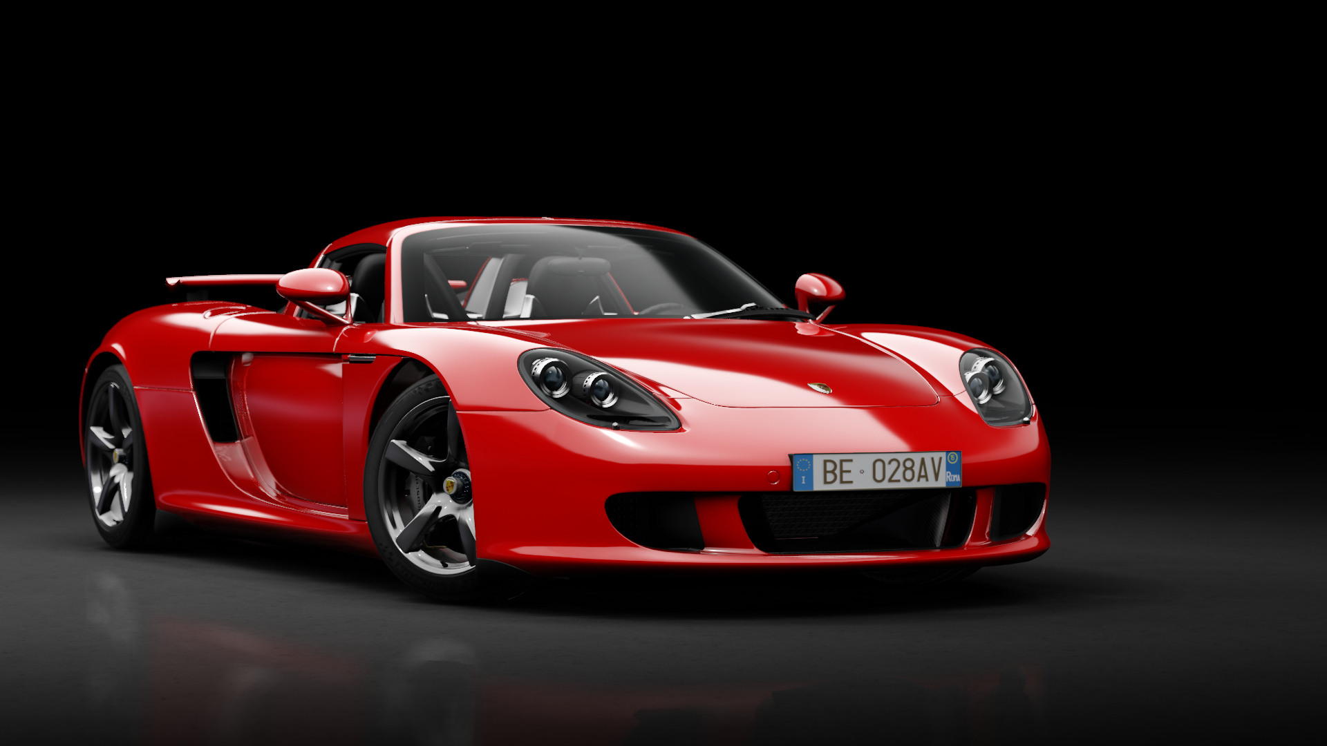 Porsche Carrera GT, skin itsDraik_Guards_Red