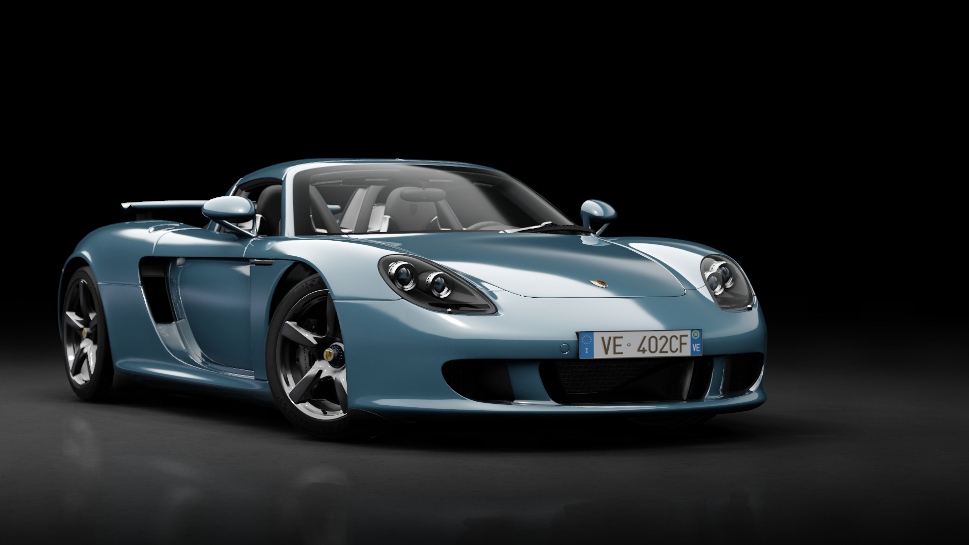 Porsche Carrera GT, skin itsDraik_Iris_Blue_Metallic