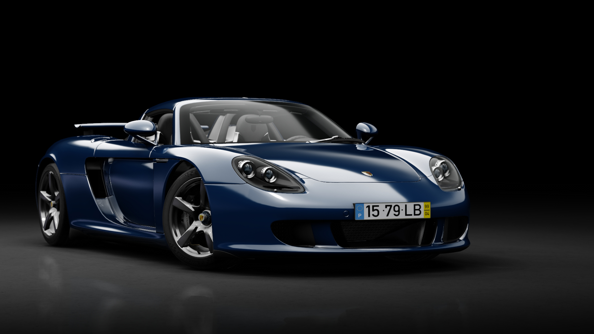 Porsche Carrera GT, skin itsDraik_Midnight_Blue_Metallic
