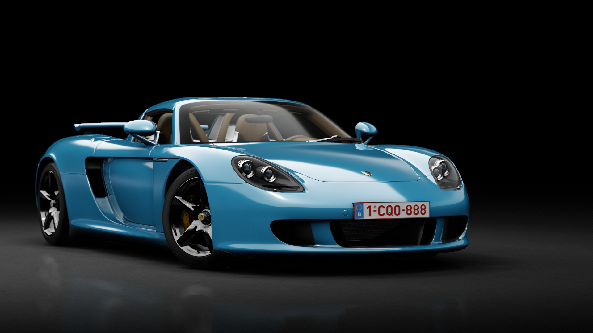 Porsche Carrera GT, skin itsDraik_Riviera_Blue