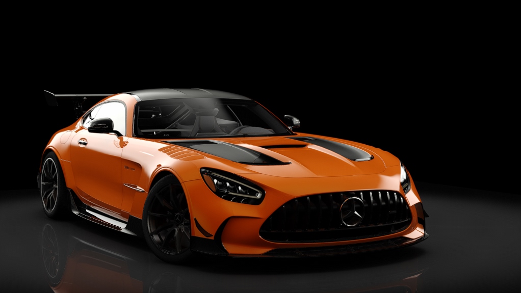 Mercedes-Benz AMG GT Black Series 2022, skin AMG Magmabeam Orange
