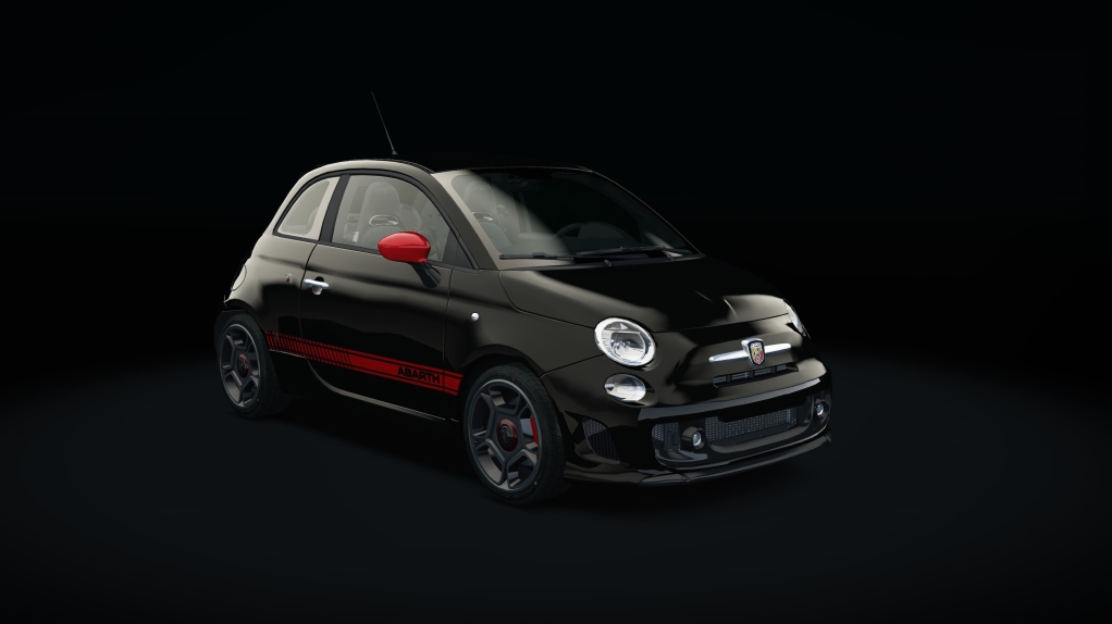 Abarth 500 EsseEsse, skin black_red