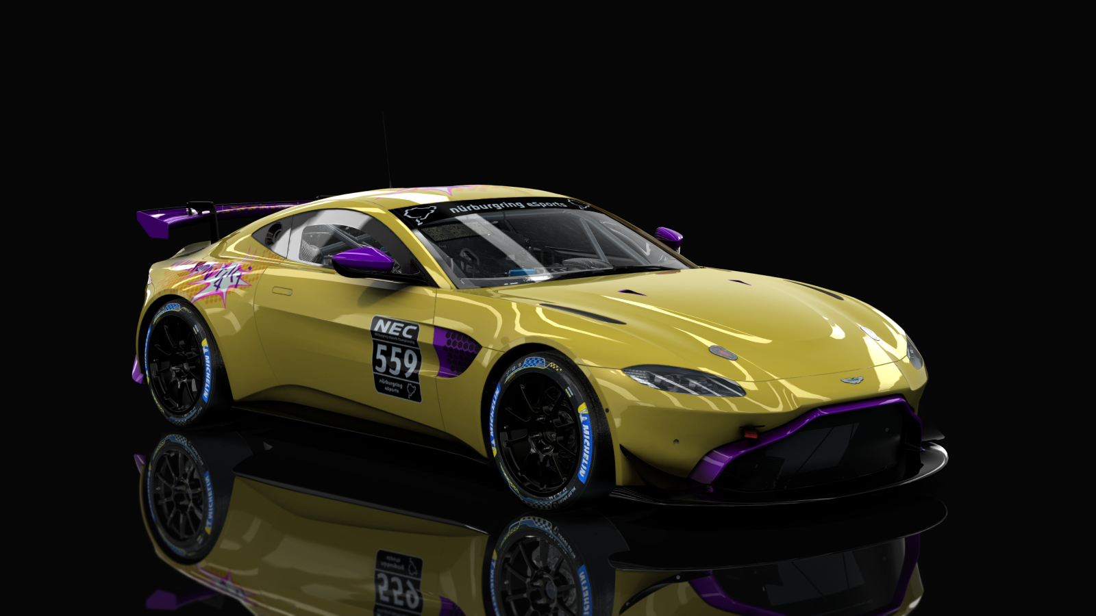 GT4 Aston Martin Vantage, skin 2024_559_NEC