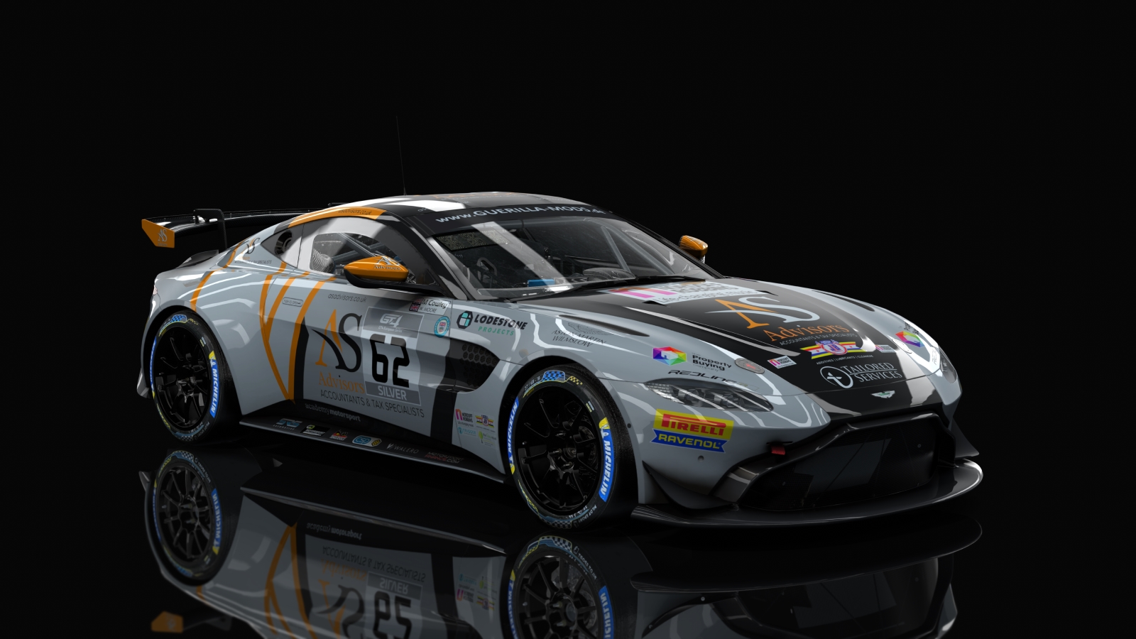 GT4 Aston Martin Vantage, skin rm_gt4_european_series_academy_motorsports_62