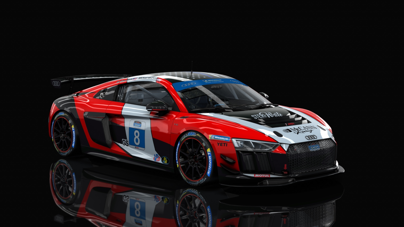 GT4 Audi R8 LMS, skin McCann_Racing_8