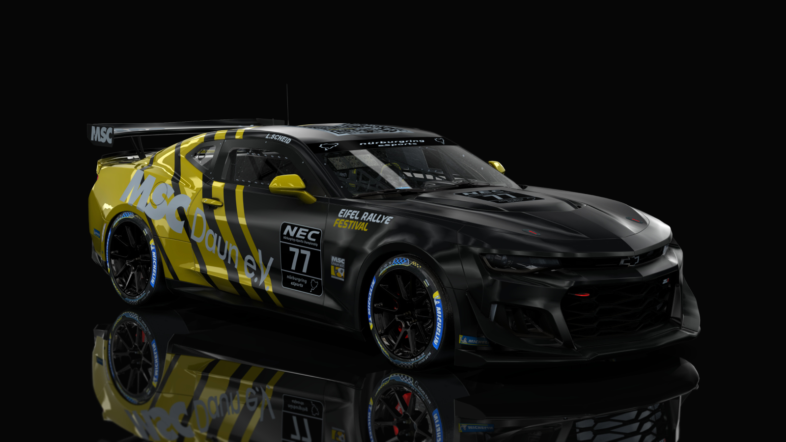 GT4 Chevrolet Camaro R, skin 2024_77_NEC