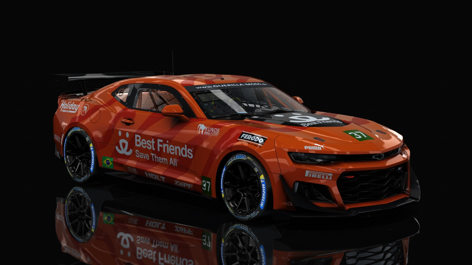 GT4 Chevrolet Camaro R, skin 37-bestfriends