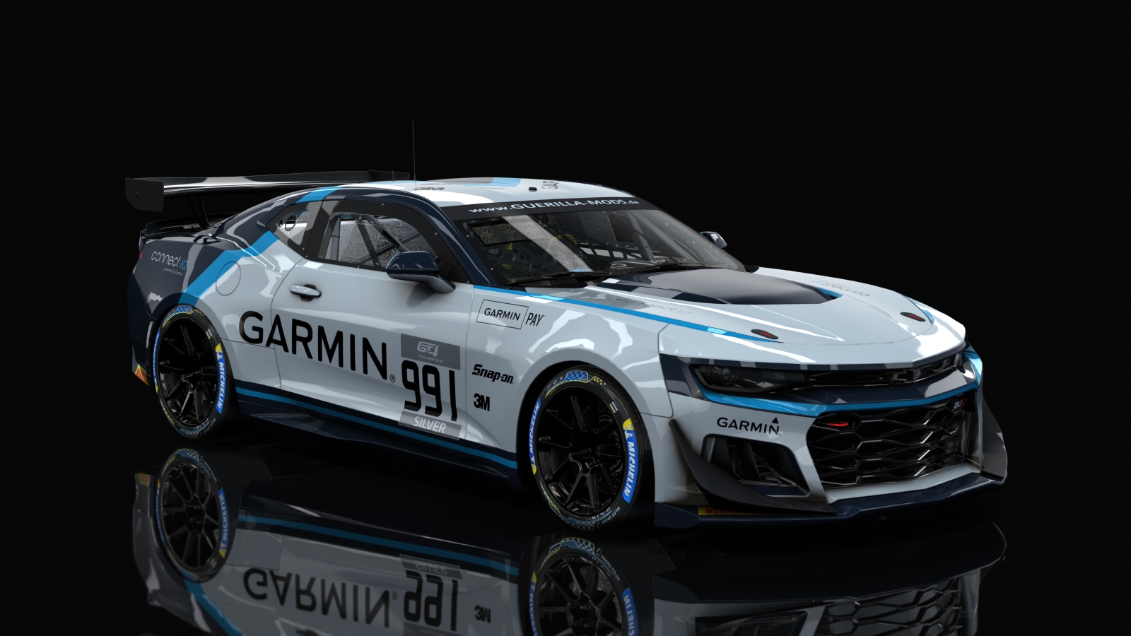 GT4 Chevrolet Camaro R, skin rm_gt4_european_series_fictional_garmin_911