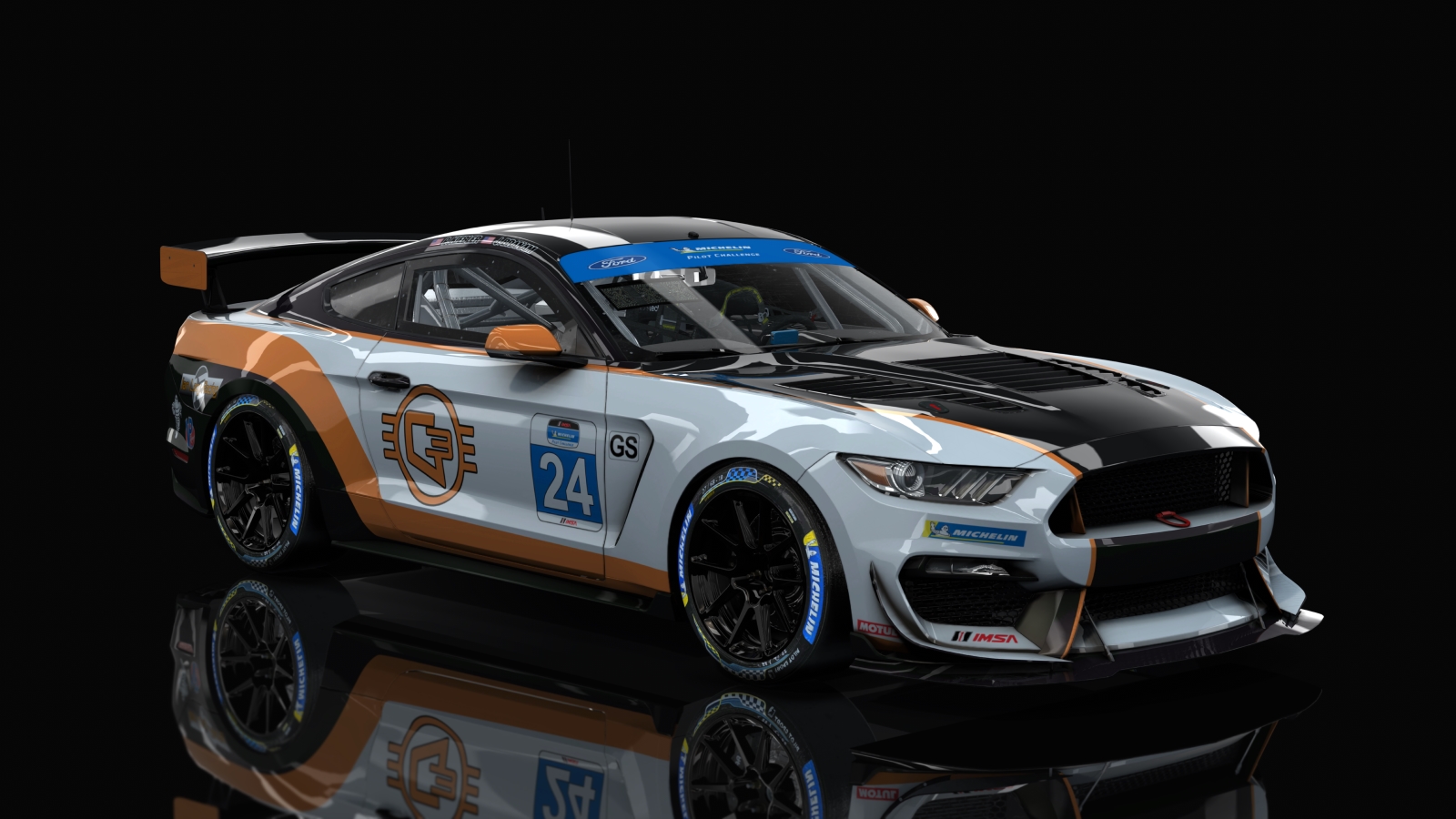 GT4 Ford Mustang, skin 2022_Ian_Lacy_Racing_24