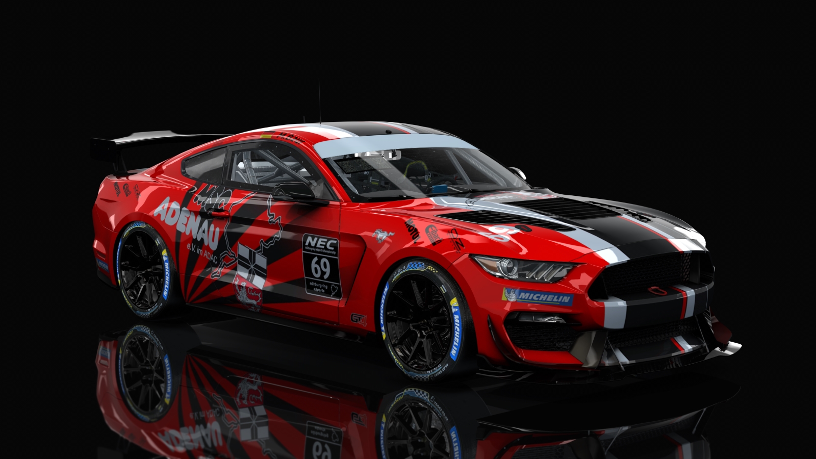 GT4 Ford Mustang, skin 2024_69_NEC