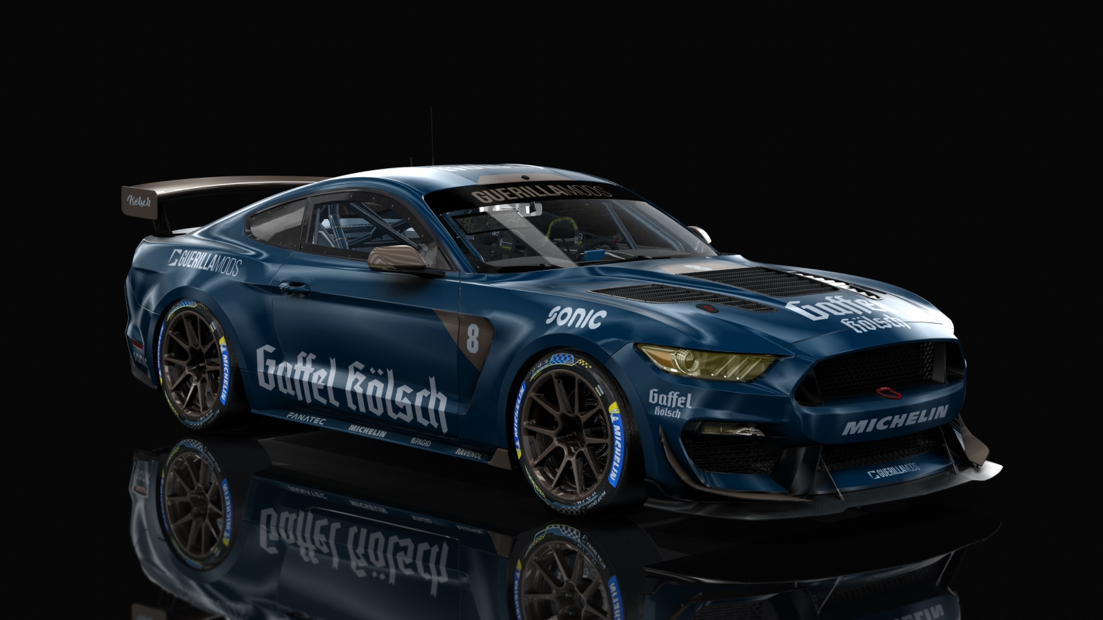 GT4 Ford Mustang, skin 8_gaffel