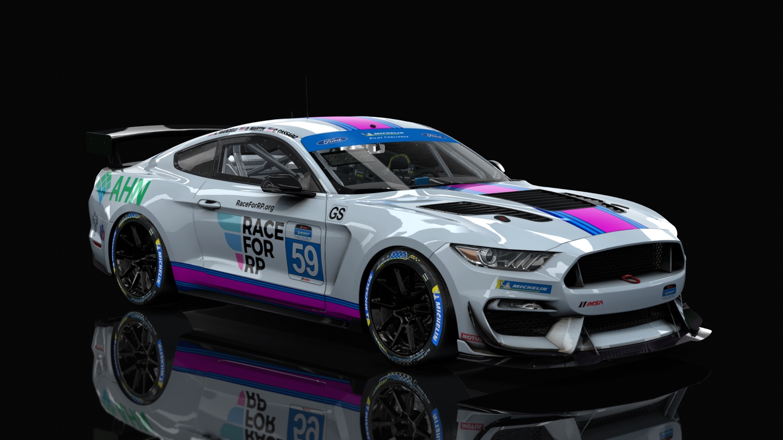 GT4 Ford Mustang, skin Kohr_Motorsports_59