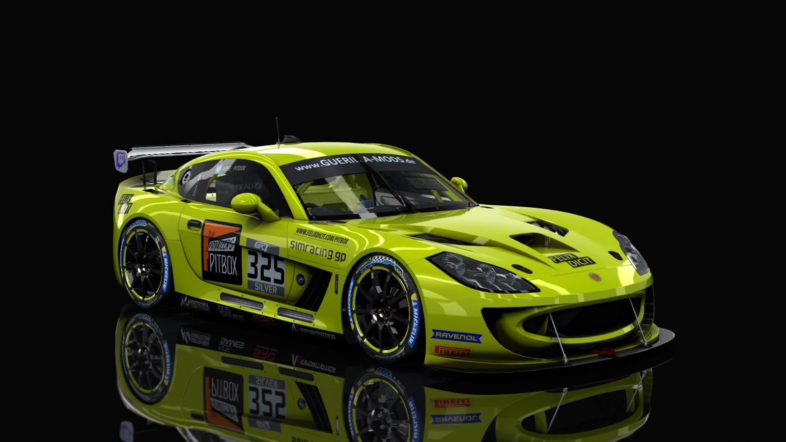 GT4 Ginetta G55, skin me_gt4_european_series_ttp_ginetta_JONGEN_325