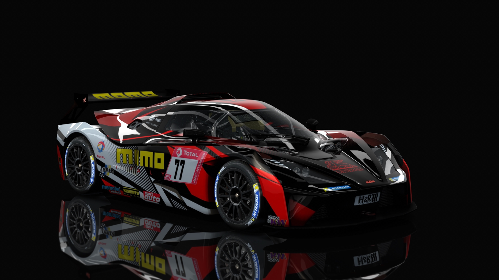 GT4 KTM X-BOW, skin gt4_n24h_momo_racing_77