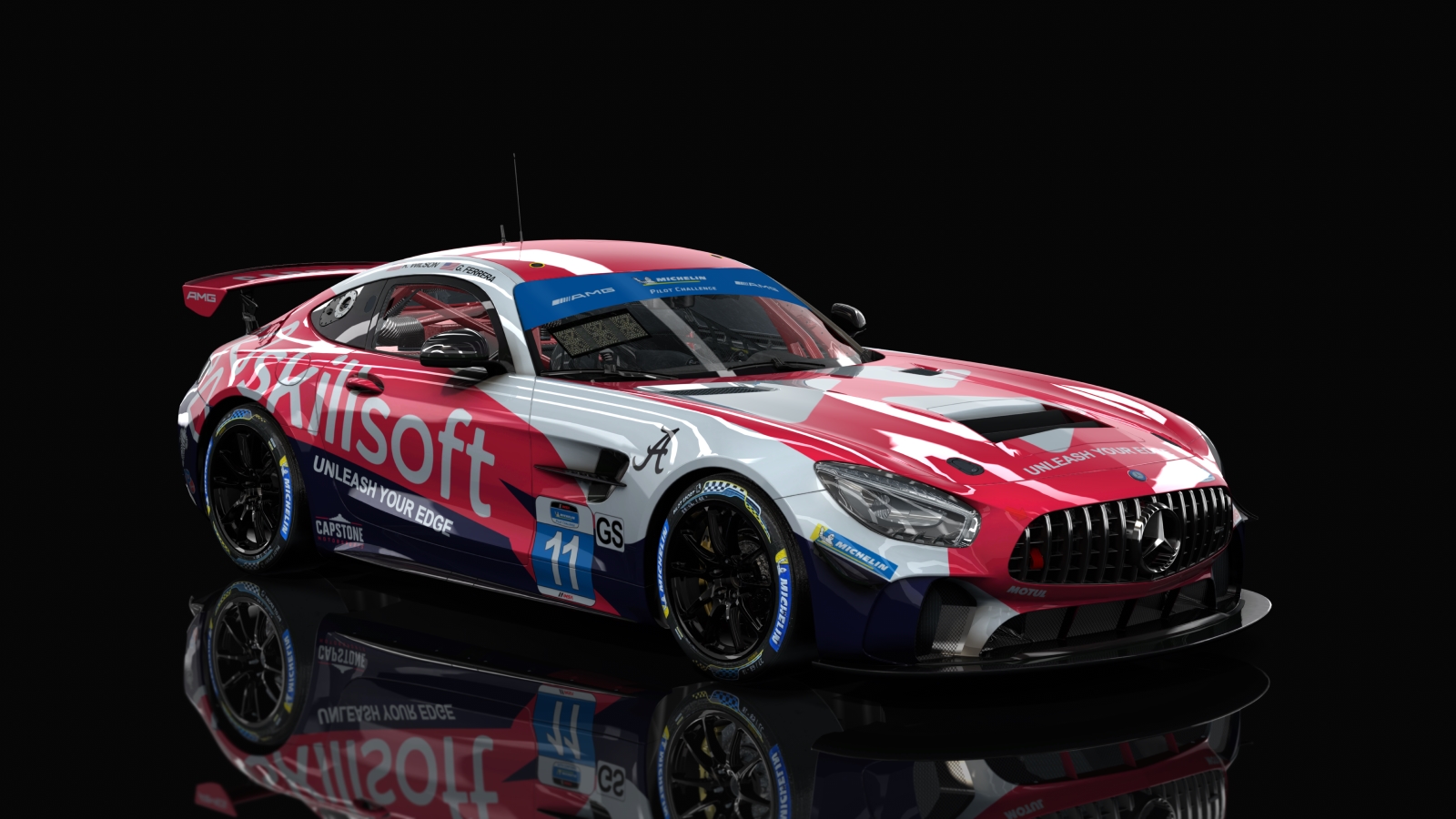 GT4 Mercedes AMG, skin 2022_Capstone_Motorsports_11