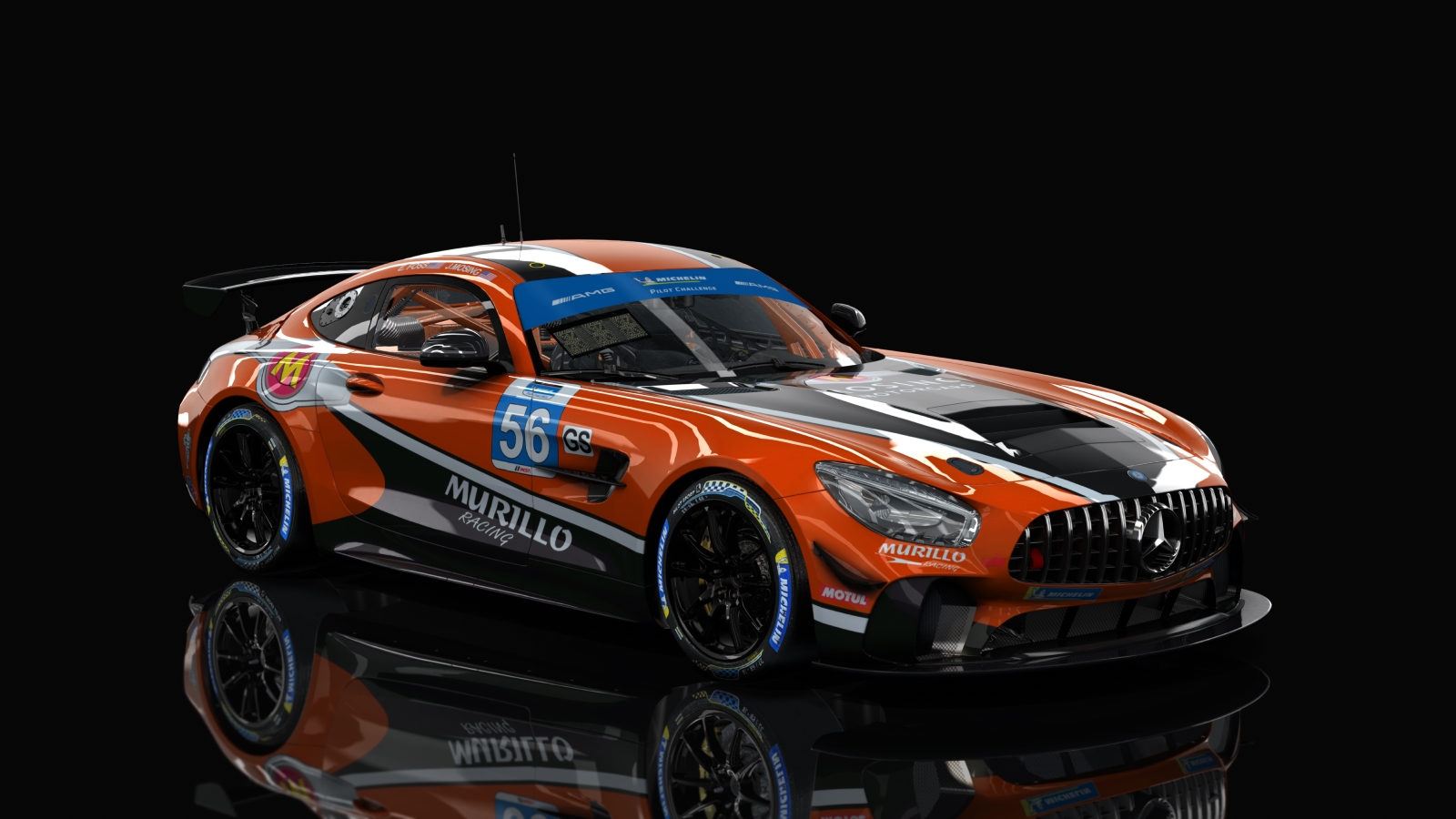 GT4 Mercedes AMG, skin 2022_Murillo_Racing_56