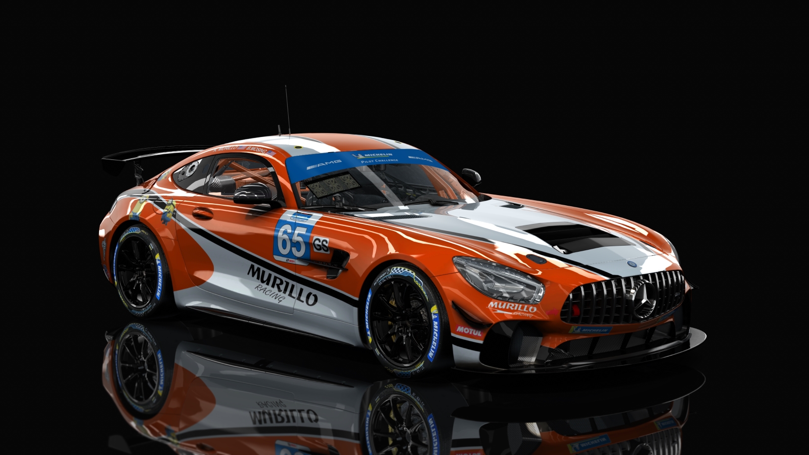 GT4 Mercedes AMG, skin 2022_Murillo_Racing_65