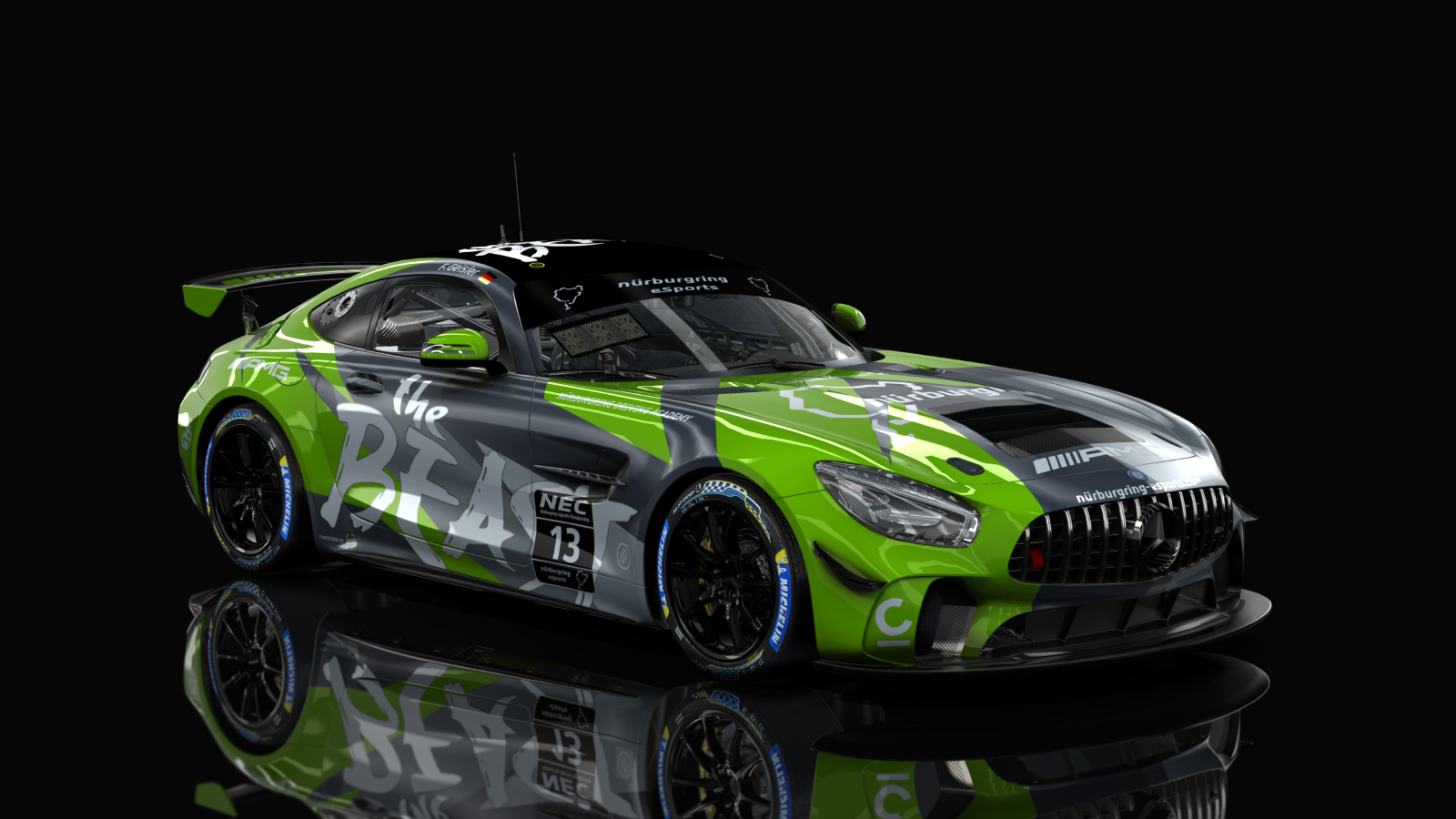 GT4 Mercedes AMG, skin 2024_13_NEC