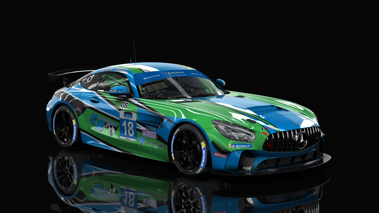 GT4 Mercedes AMG, skin CB_Motorsports_18