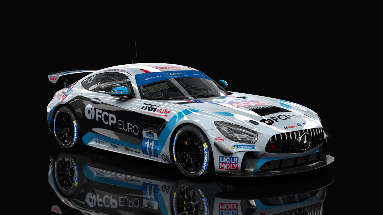 GT4 Mercedes AMG, skin FCPEuro_Motorsports - 11 MH