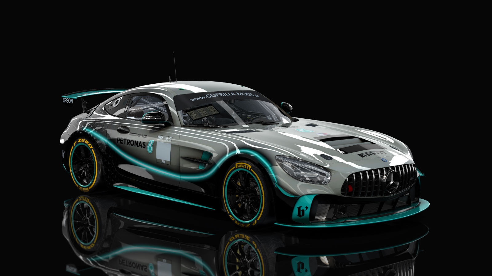 GT4 Mercedes AMG, skin gt4_AMG_PETRONAS