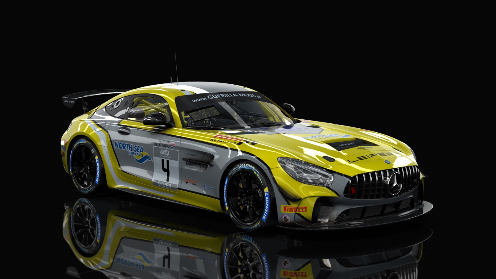 GT4 Mercedes AMG, skin gt4_european_series_leipert_4