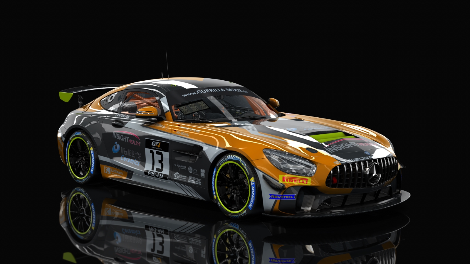 GT4 Mercedes AMG, skin gt4_european_series_schwede_13