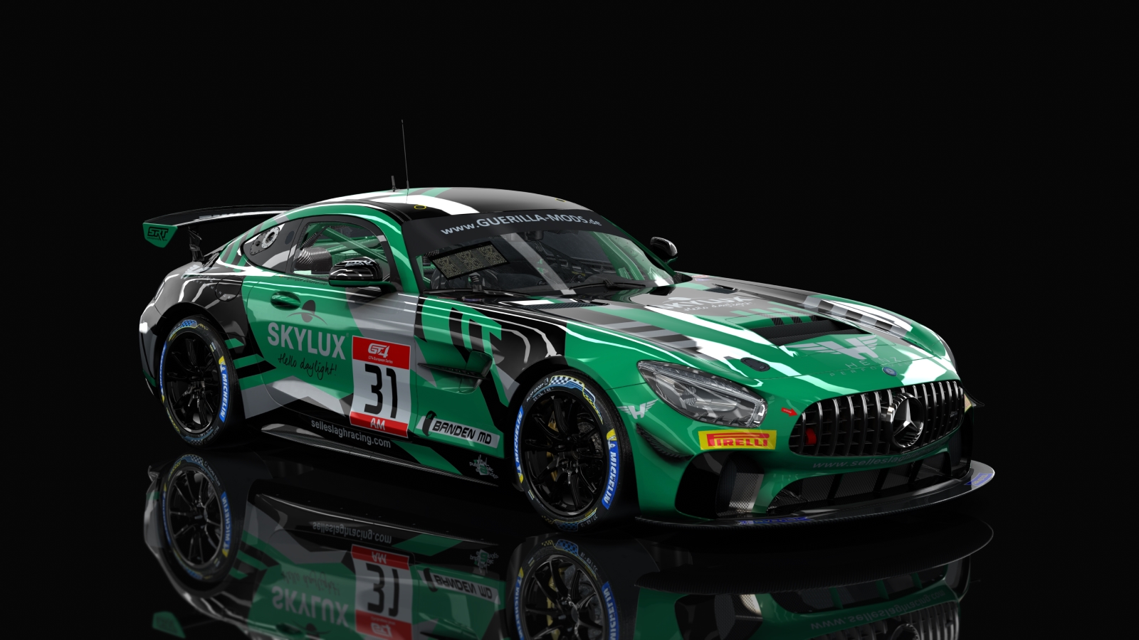 GT4 Mercedes AMG, skin gt4_european_series_selleslagh_31