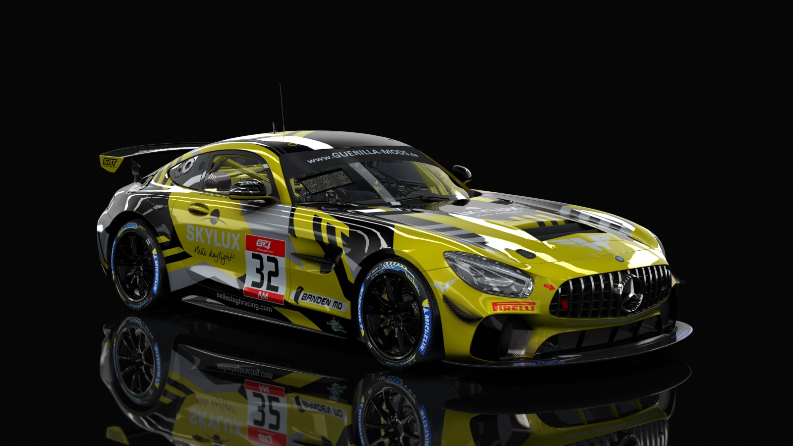 GT4 Mercedes AMG, skin gt4_european_series_selleslagh_32