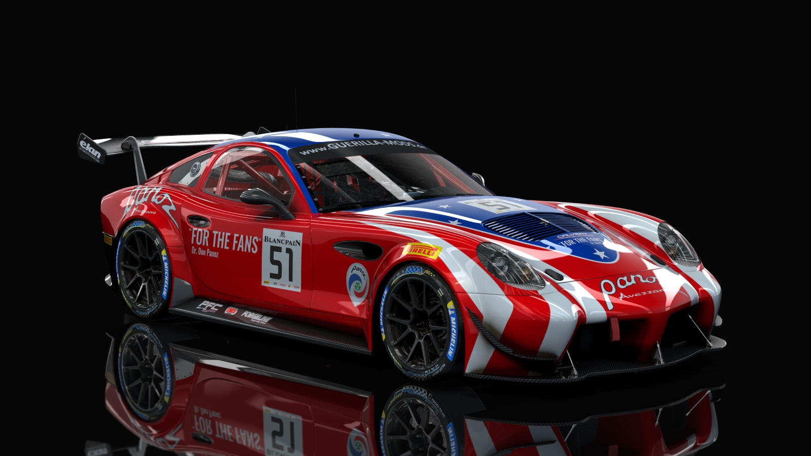 GT4 Panoz Avezzano, skin for_the_fans