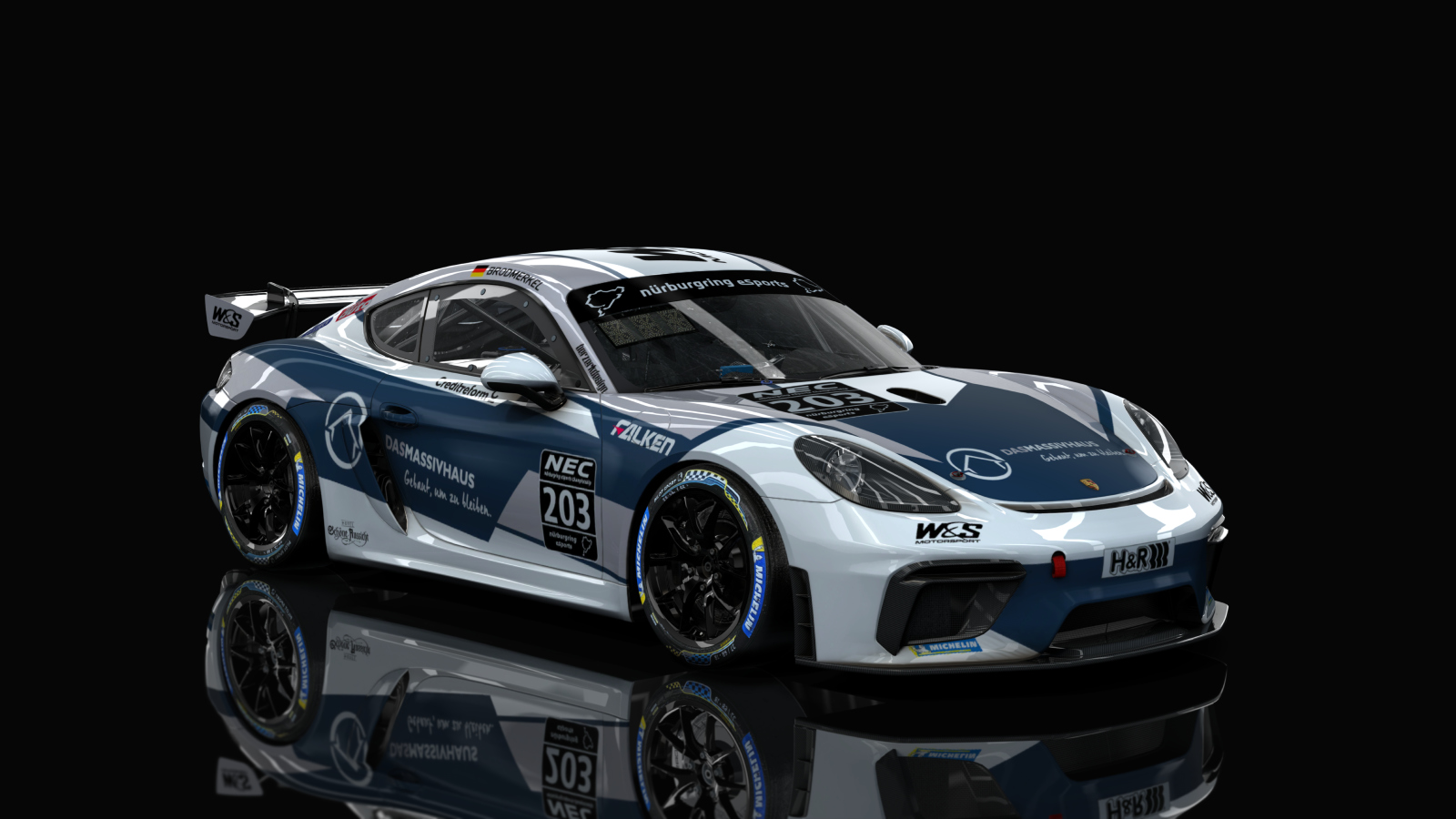 GT4 Porsche 718 Cayman Clubsport, skin 2024_203_NEC