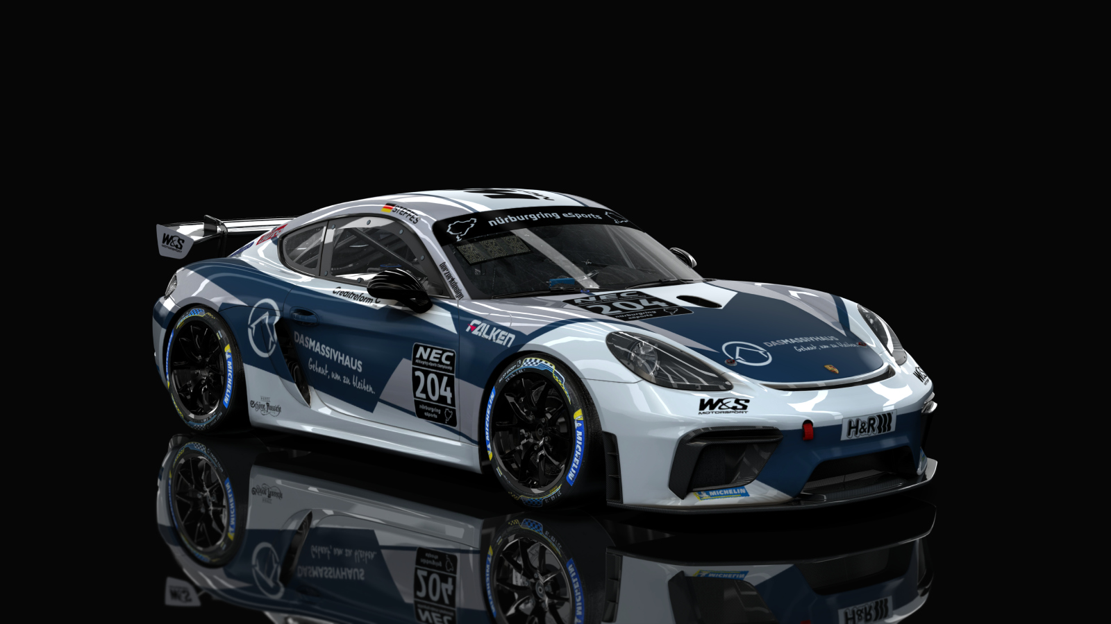 GT4 Porsche 718 Cayman Clubsport, skin 2024_204_NEC