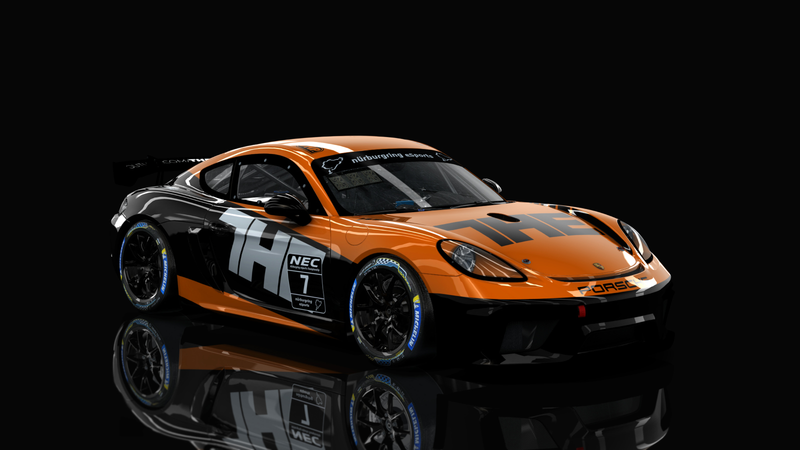 GT4 Porsche 718 Cayman Clubsport, skin 2024_7_NEC