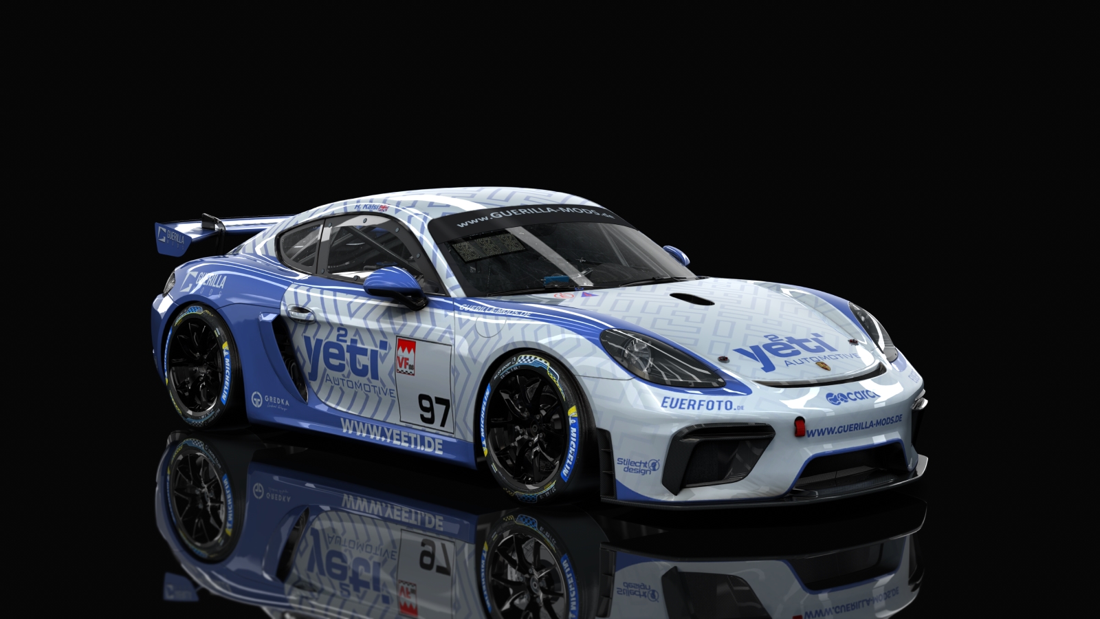 GT4 Porsche 718 Cayman Clubsport, skin 97_Ranjiv_Kalsi